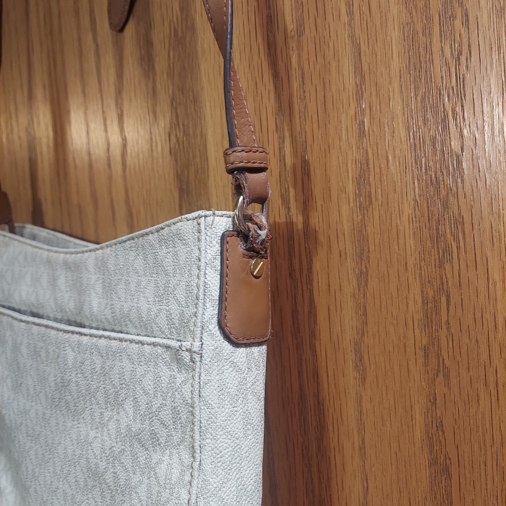 Michael Kors Beige Crossbody Bag - Picture 12 of 15